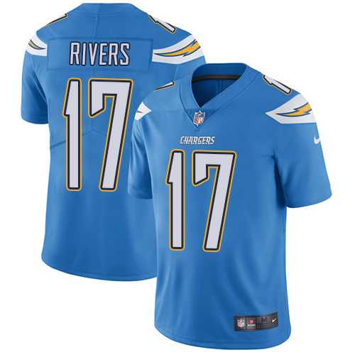 Nike San Diego Chargers #17 Philip Rivers Electric Blue Alternate NFL Vapor Untouchable Limited Jersey,We sell and wholesale Nike San Diego Chargers #17 Philip Rivers Electric Blue Alternate NFL Vapor Untouchable Limited Jersey on line form chian!